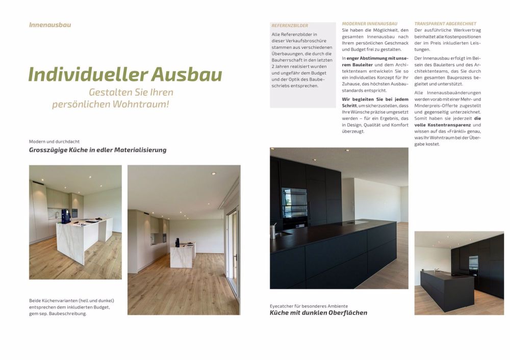 Neubauwohnungen mit Stil – Wohnqualität zum Wohlfühlen - grosszügig, modern, energieeffizient - Bild 3