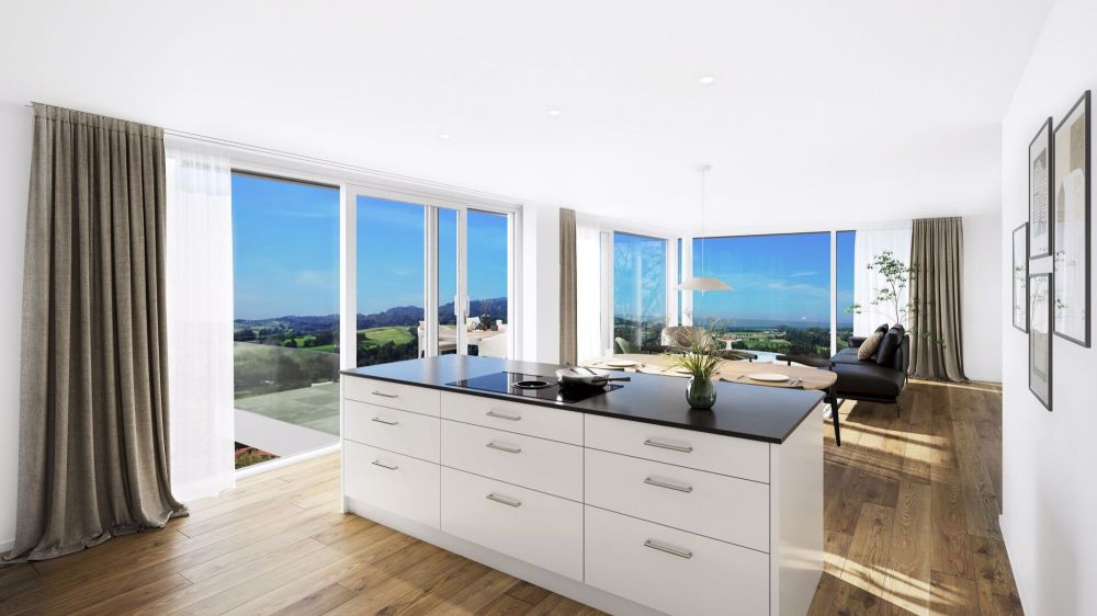Attraktive Neubau-Wohnung an idyllischer Lage mit fantastischer Aussicht (LETZTE Wohnung!) - Bild 1