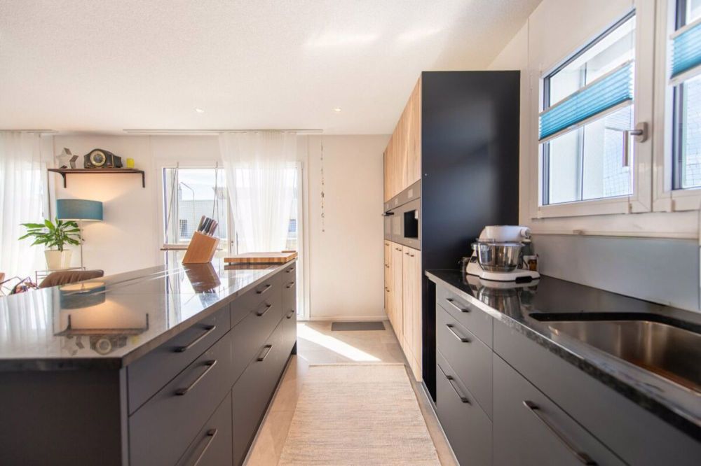 Licht, Raum, Weitblick - moderne 4.5-Zimmer-Attikawohnung mit Jurablick - Bild 5