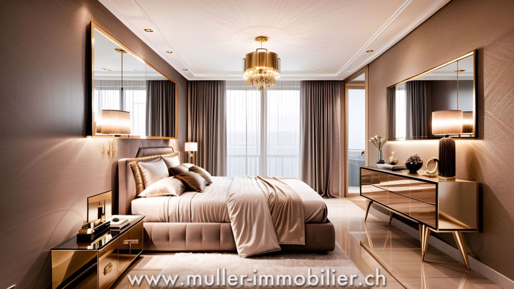 Geräumige 5,5-Zimmer-Wohnung mit 2 Terrassen und großem Garten in Siviriez! - Bild 6