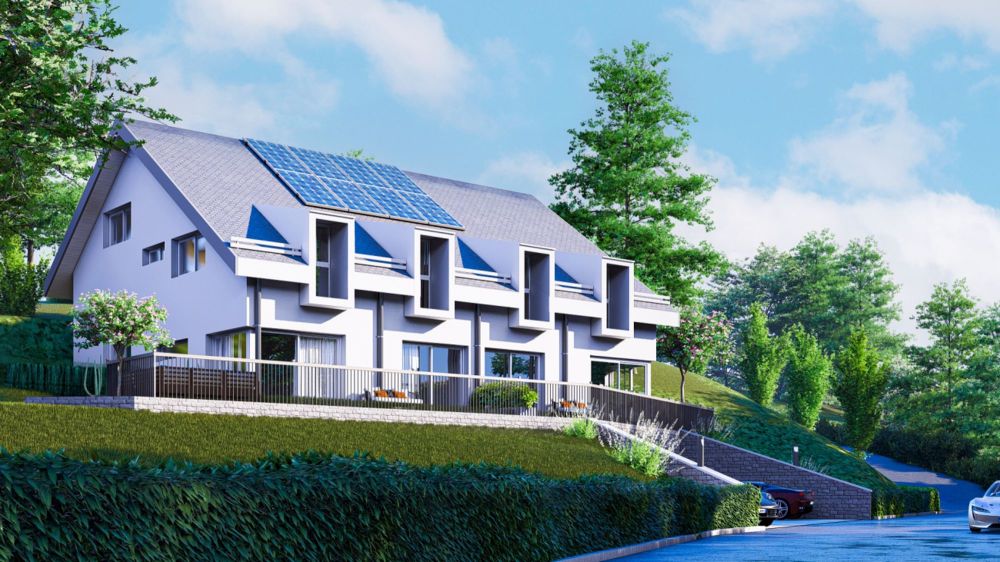 Schöne Doppelhaushälfte mit 4,5 Zimmern und eigenem Grundstück - Bild 2