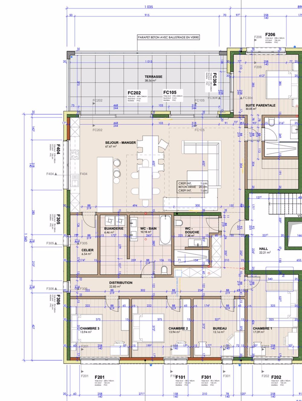 Exceptionnel !Attique de 4.5 pièces, 158 m2 habitables, terrasse 83 m2 - Bild 2