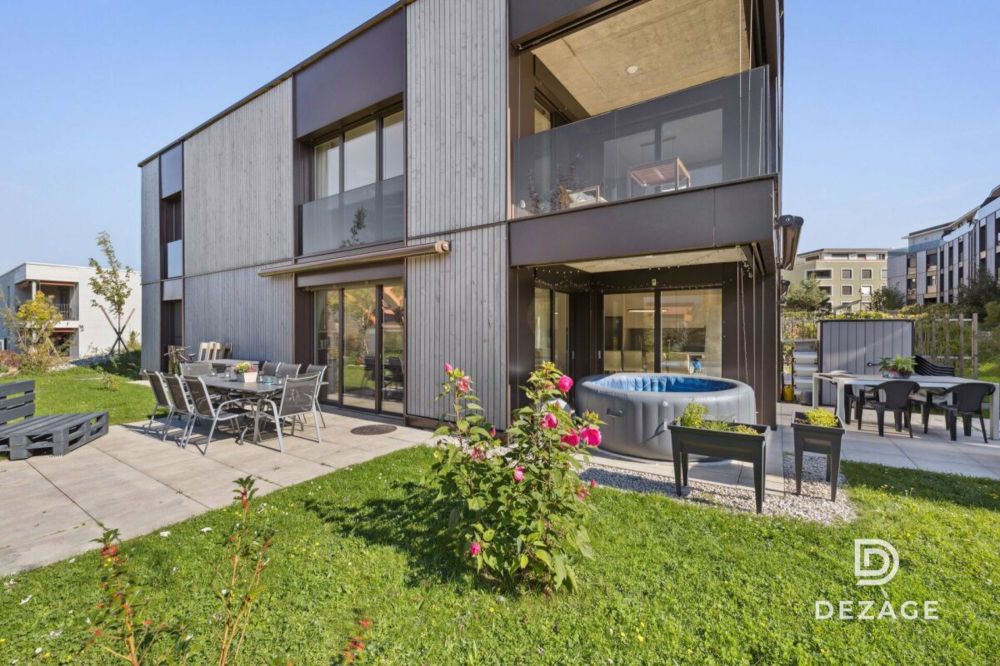 Serenität einer neuen Minergie-Wohnung mit Garten, nur wenige Schritte vom Zentrum von Echallens entfernt - Bild 3