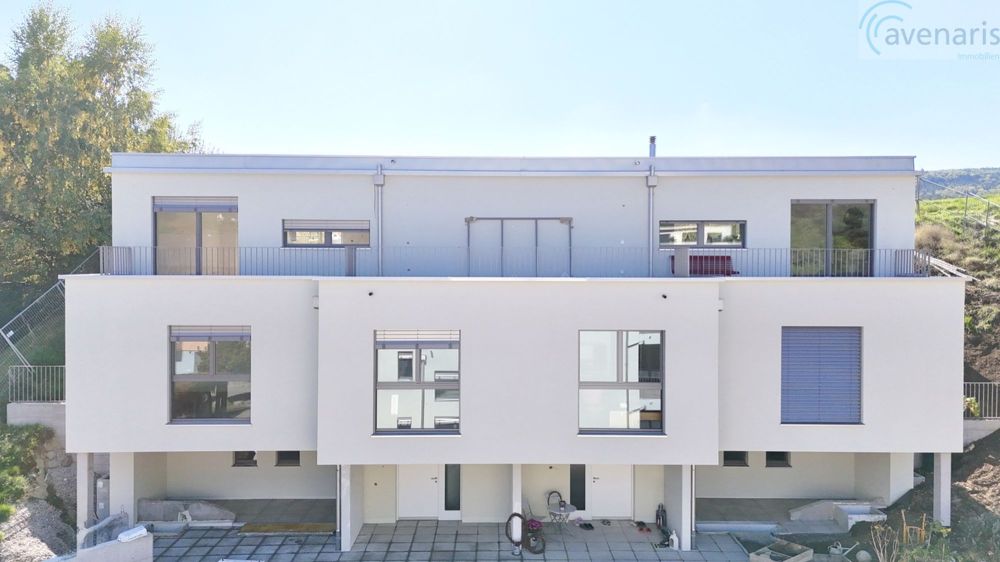 Neubauprojekt in Laufen - Doppeleinfamilienhäuser - Aussenansicht / Exterior view