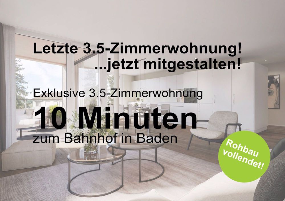 Traumwohnung mitgestalten: Exklusive 3.5-Zimmer-Wohnung an ruhiger und zentraler Lage - Bild 1
