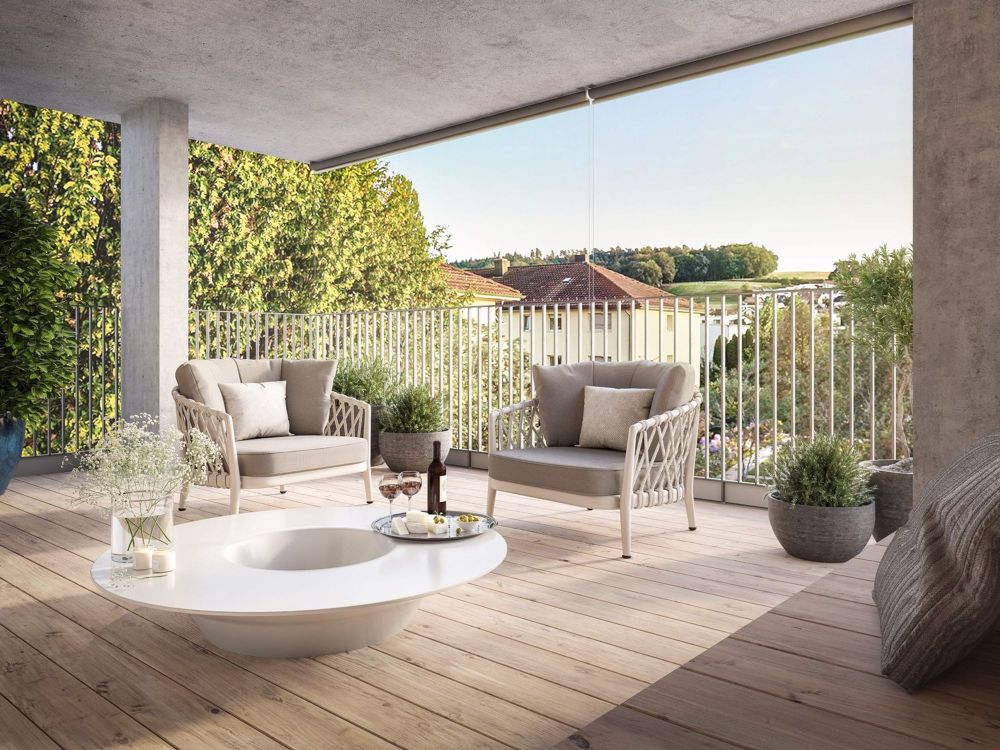 Edle 5.5-Zimmer Etagenwohnung mit grosszügigem Sitzplatz - Bild 4