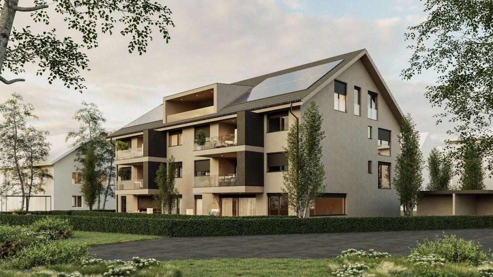 Moderne 4.5-Zimmerwohnung im 1. Obergeschoss – Komfort und Weitblick in Fraubrunnen - Bild 4