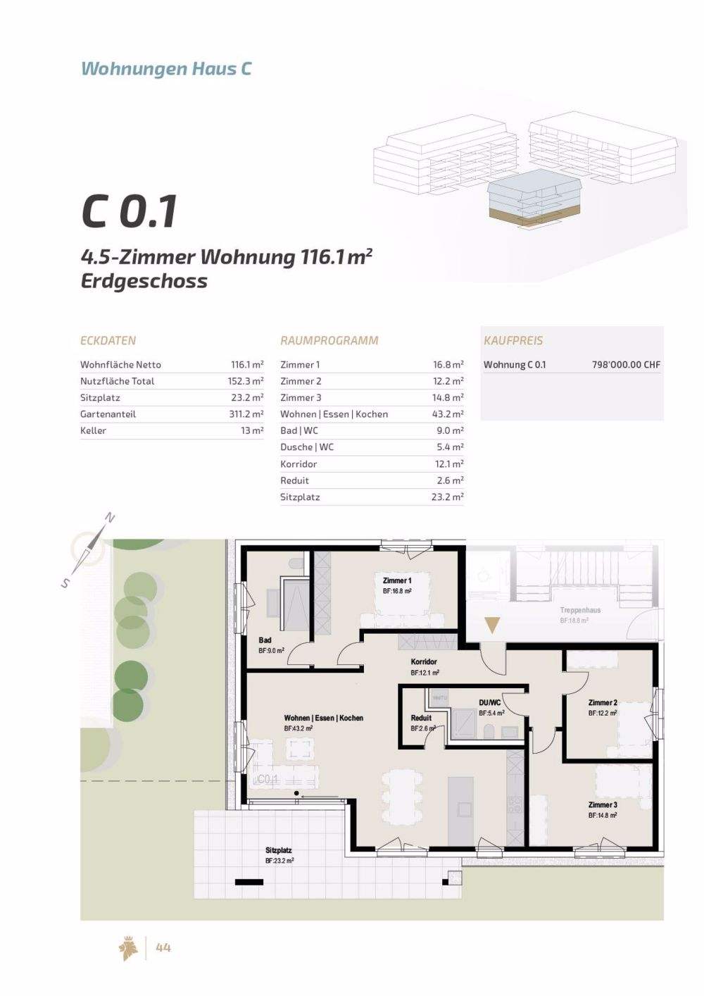Grosszügige Garten-Eigentumswohnung mit hoher Wohnqualität und tiefen Nebenkosten - Bild 4