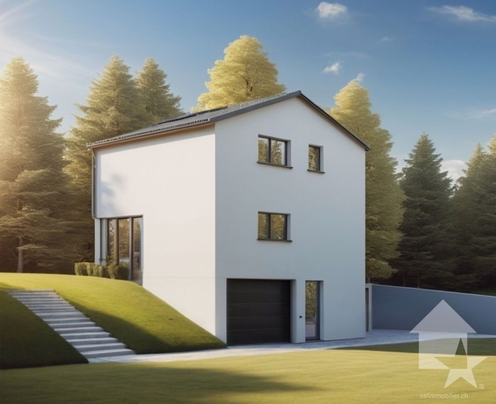 Les Evouettes, nouveau projet de construction d'une villa individuelle - Bild 2