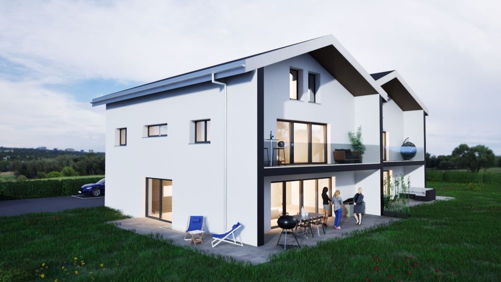 Villa A - Sublime villa jumelée de 7,5 pièces à Cottens VD / Hautemorges ! - Bild 2