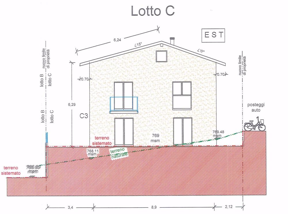 NUOVA COSTRUZIONE A FAIDO CASA BIFAMILIARE 4,5 LOCALI CON GIARDINO E VISTA MONTAGNA - Image 6
