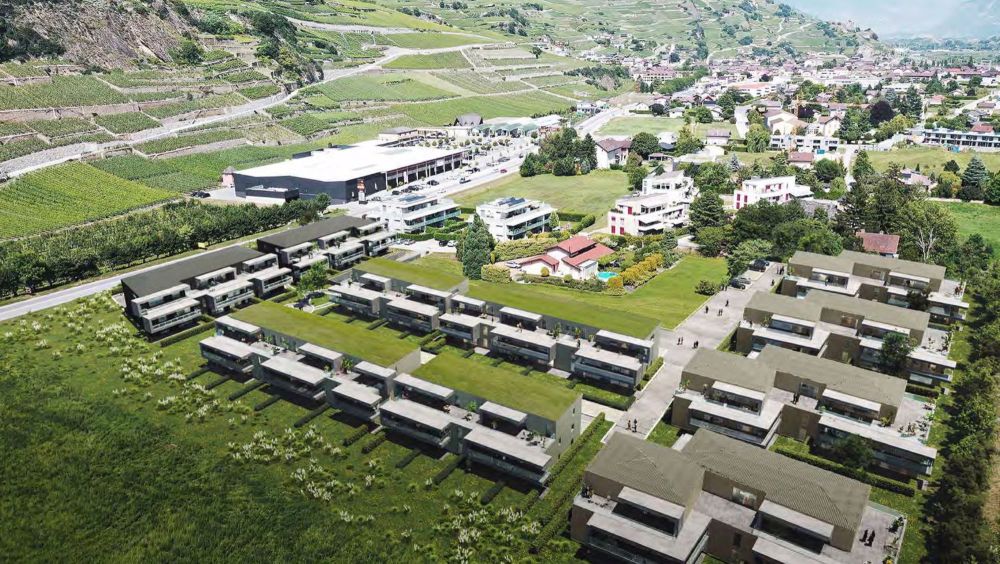 Wohnungen mit 4,5 Zimmern (03) in der Attika in einer neuen Promotion - Sion - Bild 2