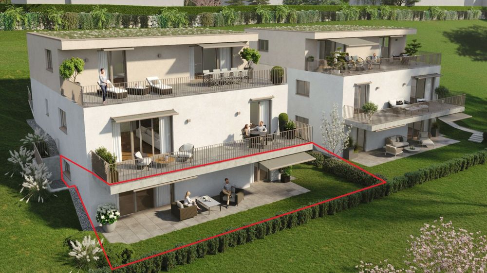 Neubauprojekt "HOFMATT" mit sechs Eigentumswohnungen (Wohnung 3) - Visualisierung