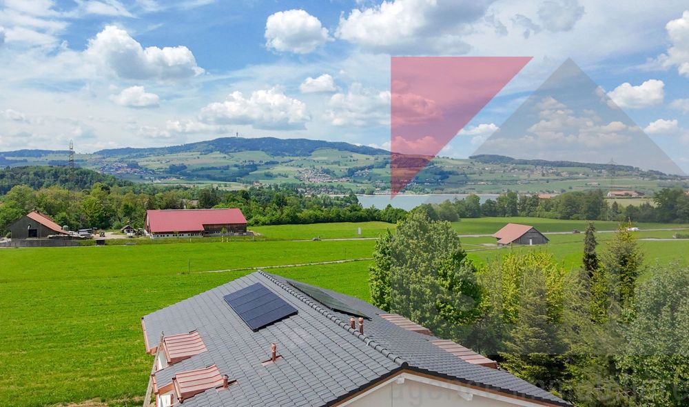 A Corbières Villa neuve 5.5p en bordure de zone agricole, face au lac - Bild 1