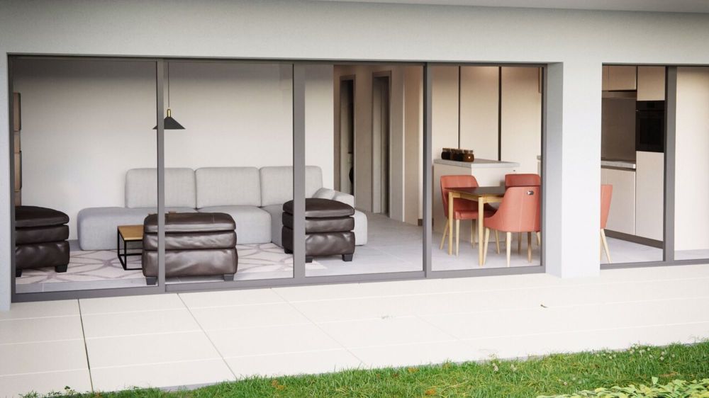 In Bau - 4,5-Zimmer-Wohnung mit Garten - Bild 1
