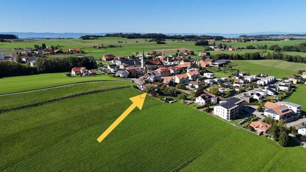 Die Residenz Les Coteaux Verts de Siviriez - Situation par rapport au village