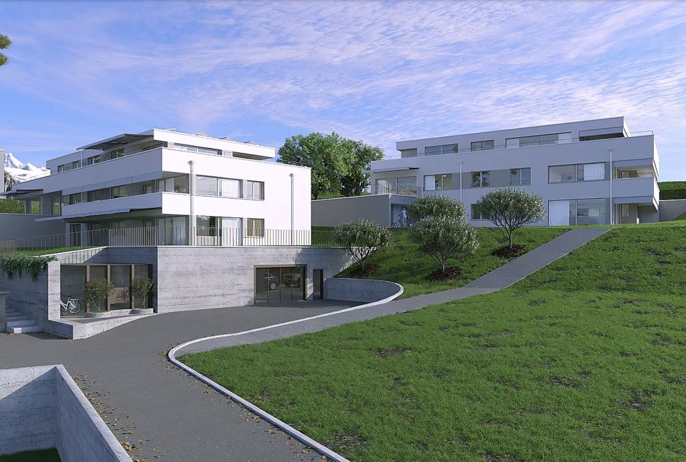 Einzigartiges Bauprojekt mit alpinen Weitblick in Brig - 9 exklusive Wohneinheiten! - Bild 1
