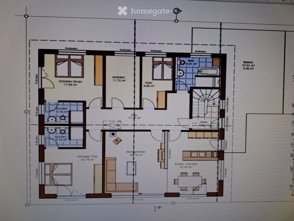 5.5 Zi Wohung zu vermieten, Neubau - Bild 5