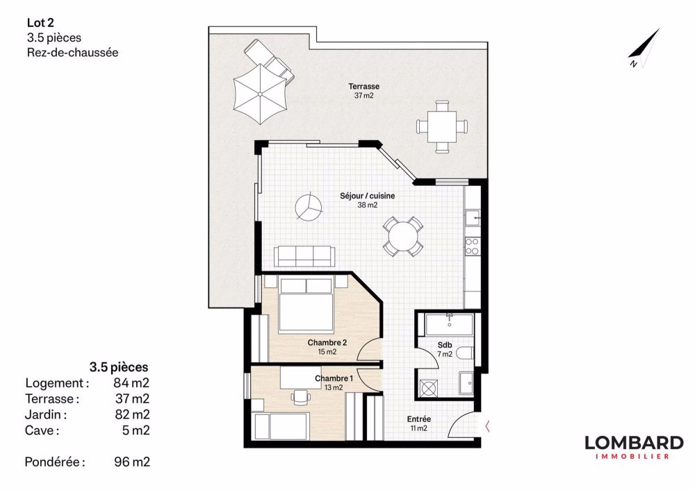 Neue 3.5-Zimmer-Wohnung im Erdgeschoss - Bild 6