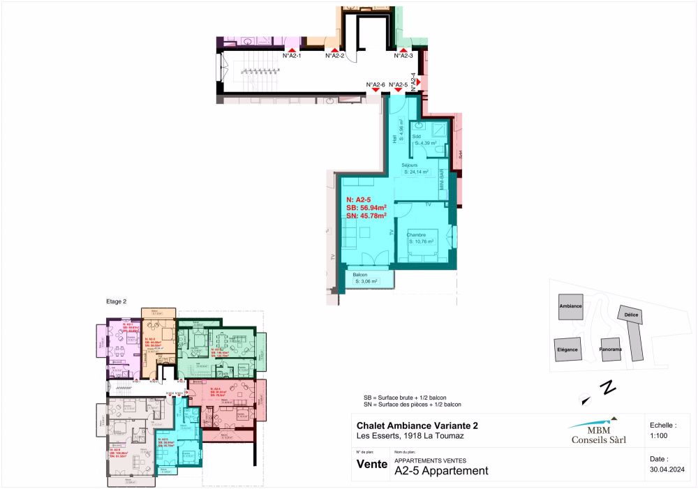 Appartement neuf de luxe en vente à La Tzoumaz. | dreamo.ch - Bild 2
