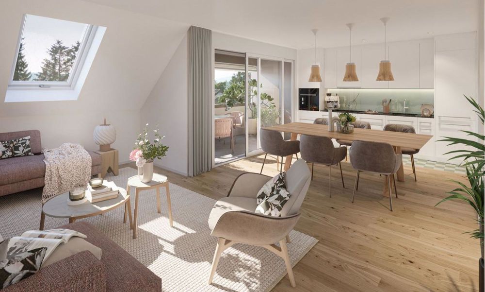 4.5 Zimmerwohnung in Worben - Bild 3