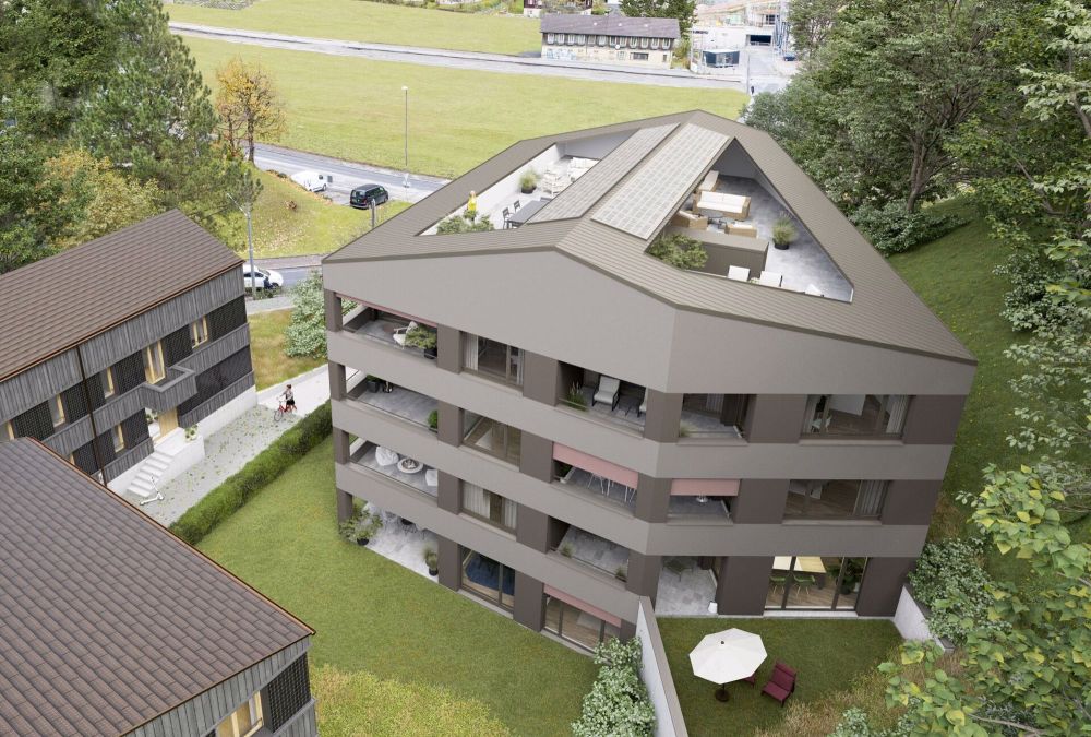 Grün geniessen in Kriens-Obernau: Moderne Gartenwohnung im charmanten Neubauquartier - Bild 1