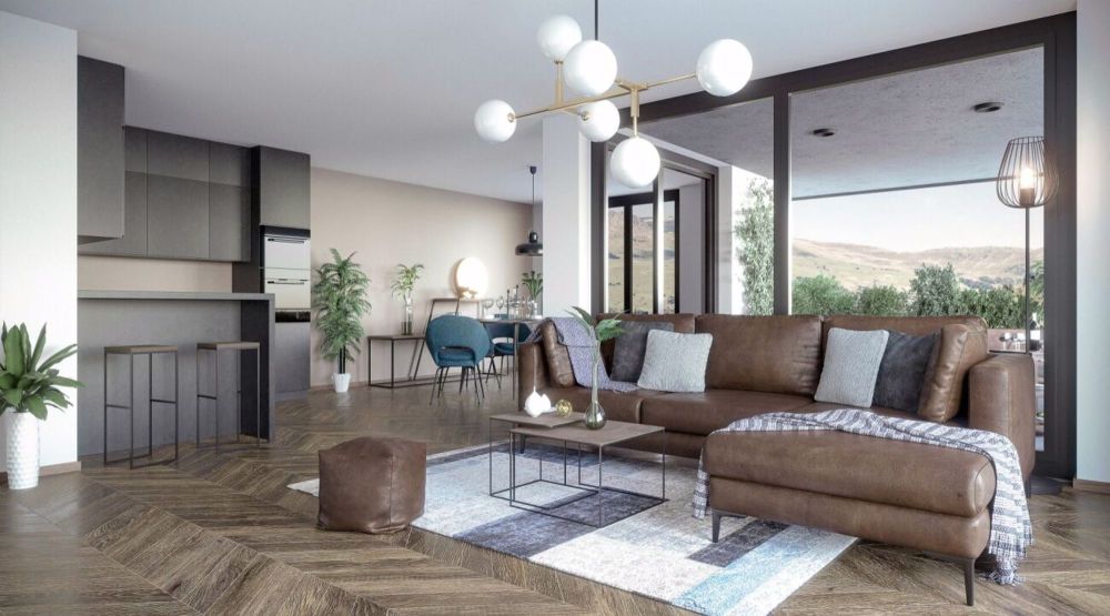 Attraktive und stilvolle 5.5-Zimmerwohnung mit Zweitwohnungskontingent an bester Lage. - Wohnzimmer
