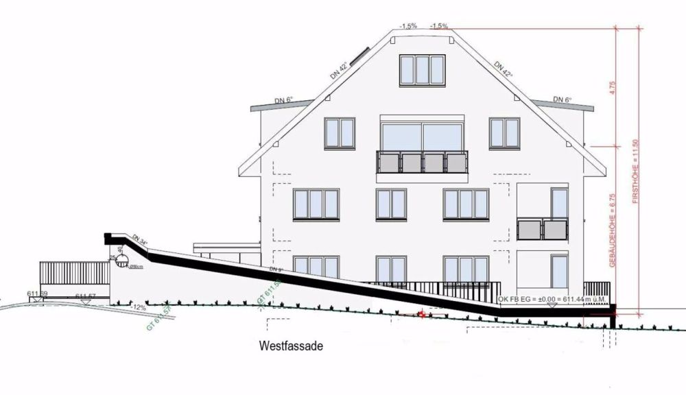 Zu verkaufen 3½ Zi.-Whg., an der Maugwilerstrasse 40 in 9552 Maugwil / 103 m2 Wohnfläche (Steuerfuss 9500 Wil) - Bild 12