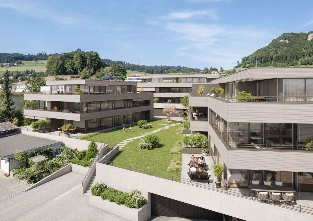vivid - EDEL, EINGEBETTET UND AUSSICHTSREICH WOHNEN IN BOLLIGEN - Bild 3