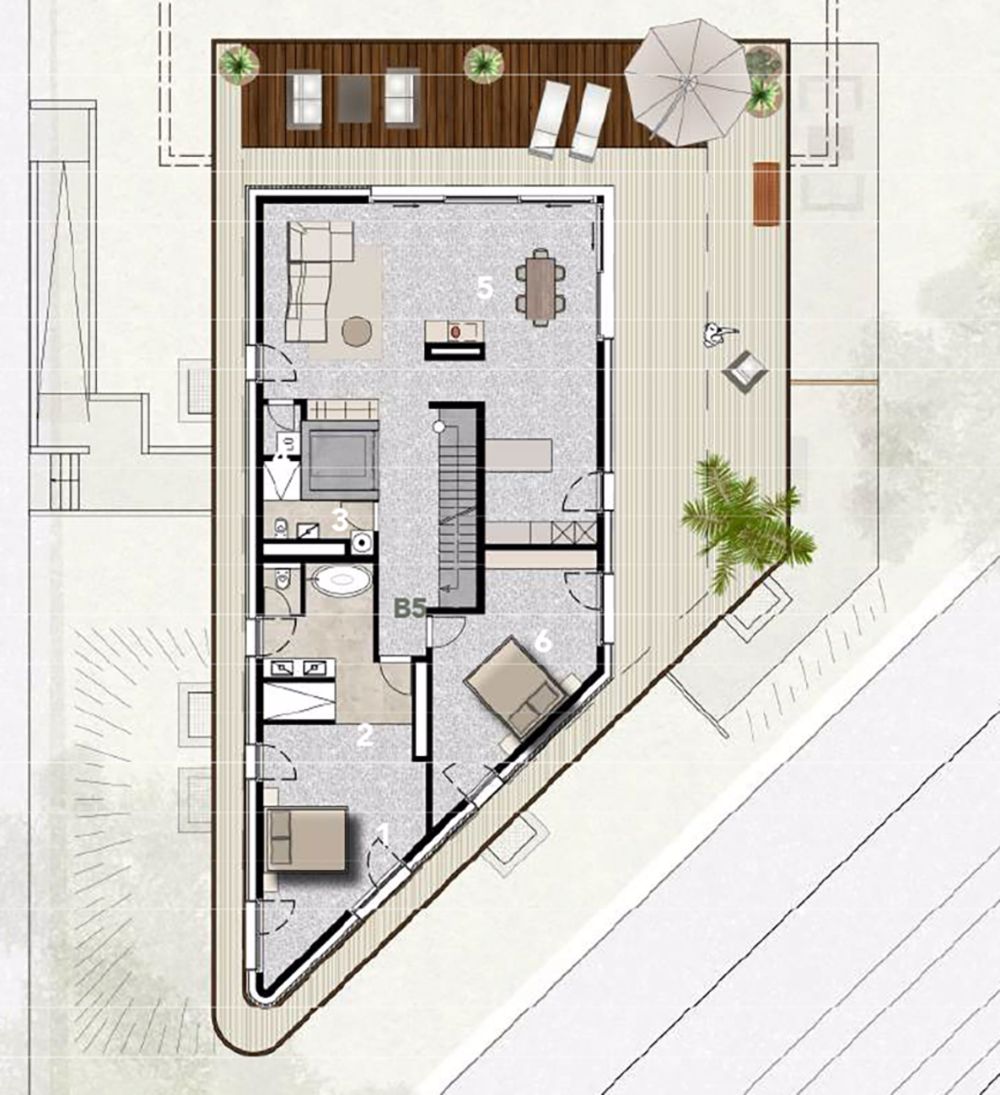 Exklusive und moderne Attika-Wohnung auf dem Bruderholz - B5 - Bild 2