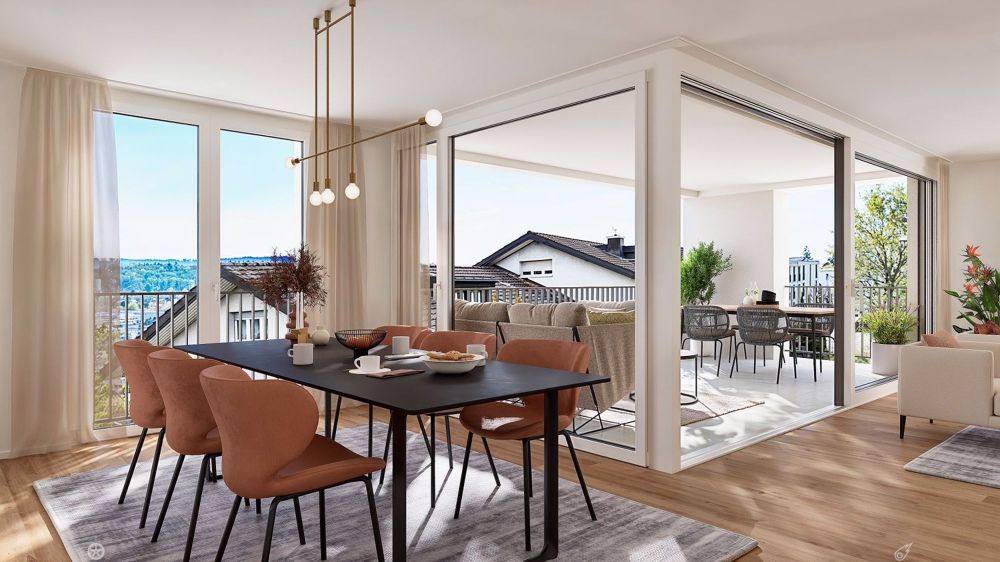 Moderne Eigentumswohnung mit Terrasse und Grünfläche - Bild 3