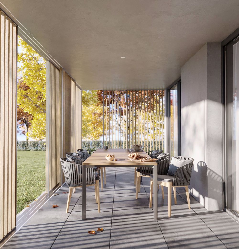 4,5 Lokale mit eigenem Garten | Residenz Sorgente, Comano - Bild 8