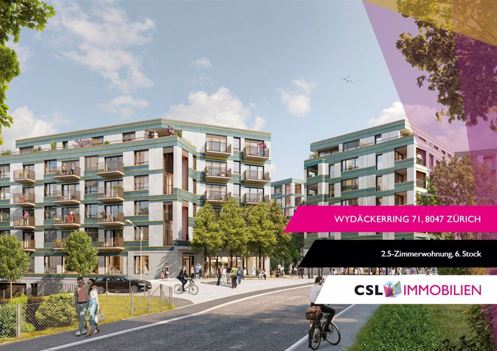 Moderne 2.5-Zimmer-Wohnung mit Balkon in Zürich-Albisrieden - Bild 1