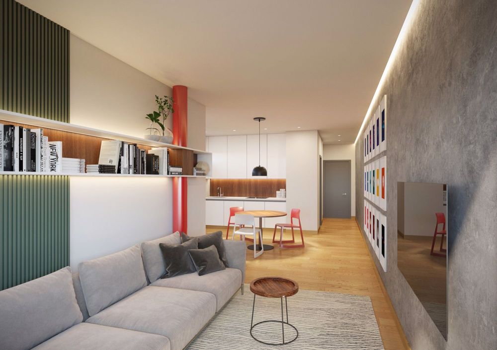 Neubau 1.5-Zimmer-Wohnung mit Balkon in Menzingen - Bild 1