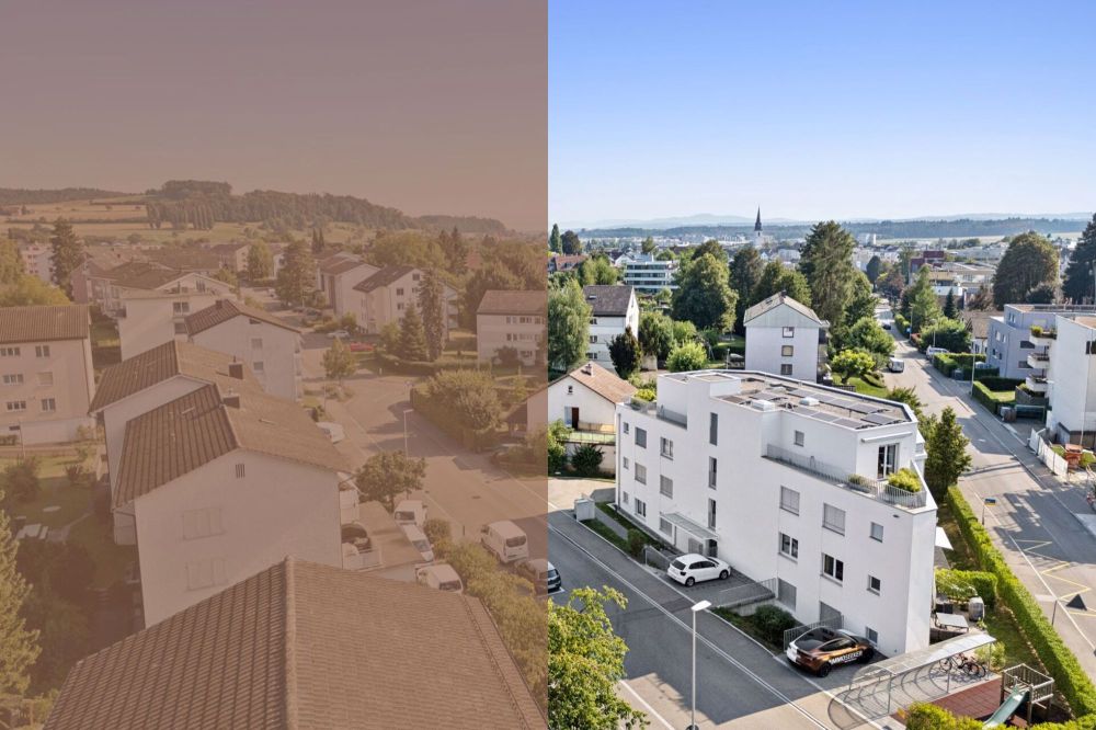 Neuwertige 3.5 Zimmer-Etagenwohnung mit eigenem Garten an zentraler Lage - Bild 1