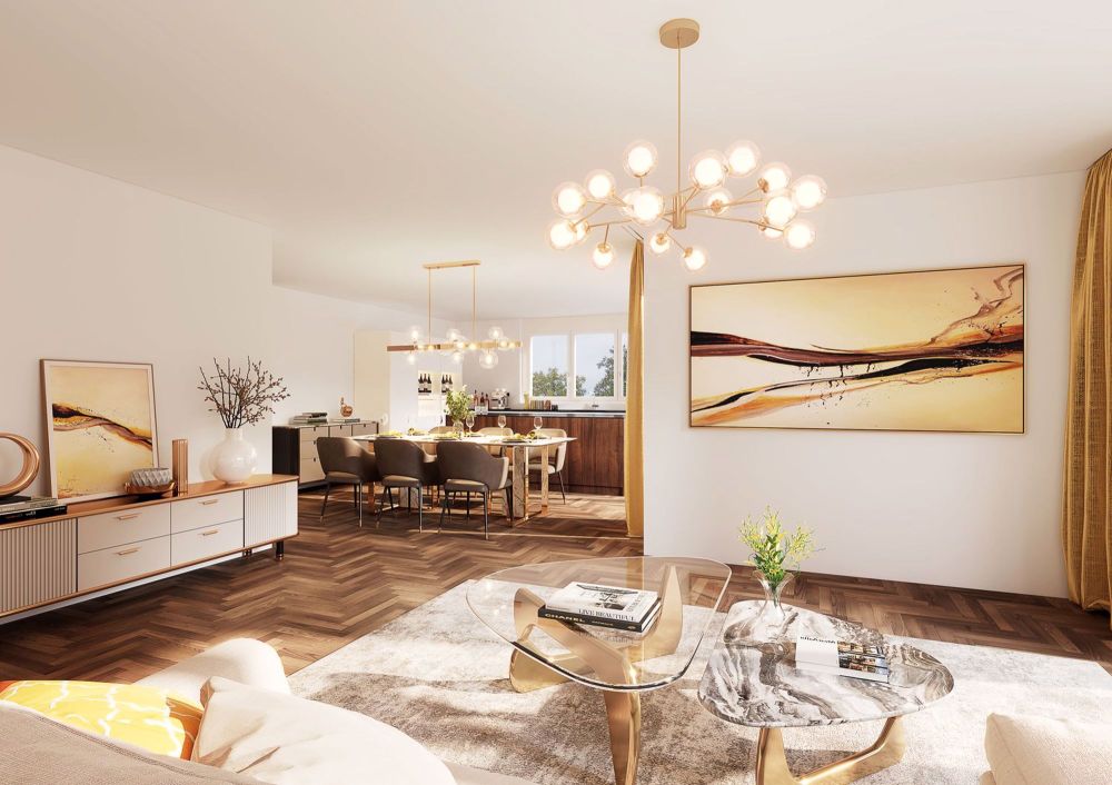 Zentral wohnen in Recherswil: 4.5-Zimmer-Attika-Wohnung - Bild 1