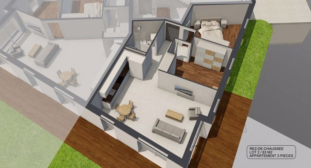 CHANTIER OUVERT - New development in Saxon - Bild 8