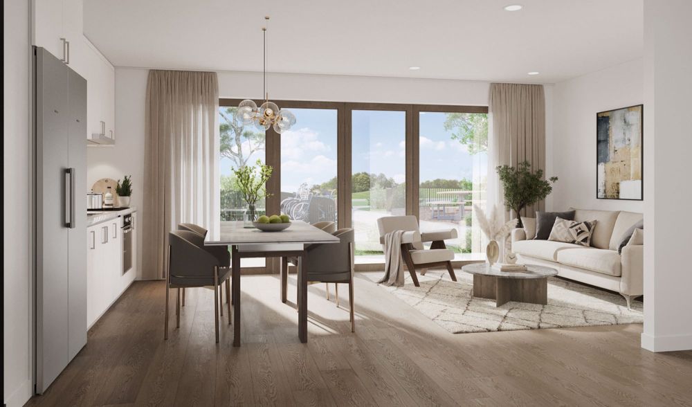 Rez de jardin 2,5 von 77 m2 mit einem Garten von 76 m2, 5 km von Romont entfernt! - Bild 5