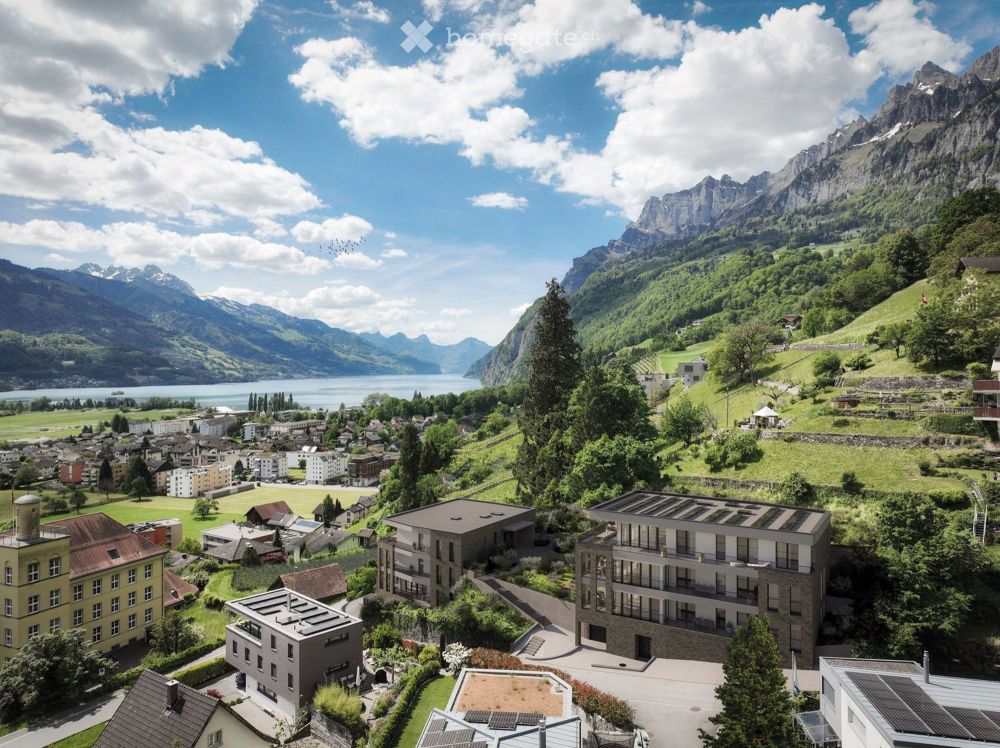 Top Luxuswohnung an leicht erhöhter Hanglange mit Panorama-Aussicht - Bild 1