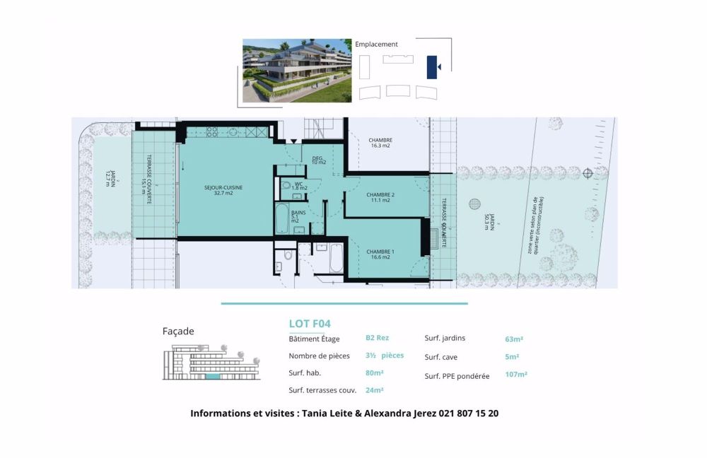 Neue Promotion: 3.5-Zimmer-Wohnung mit Terrassen und Gärten - Bild 10