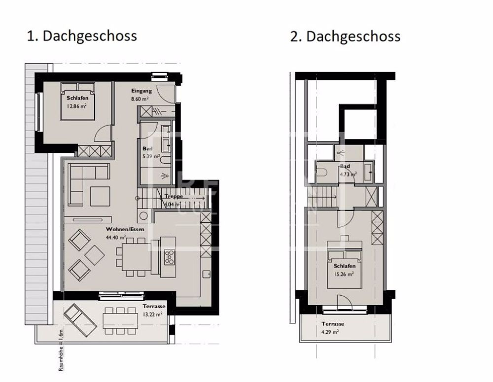 3½-Zimmer-Maisonette-Wohnung Nr. 6 Neubau Ganschiersch (Zweitwohnsitz) - Bild 12