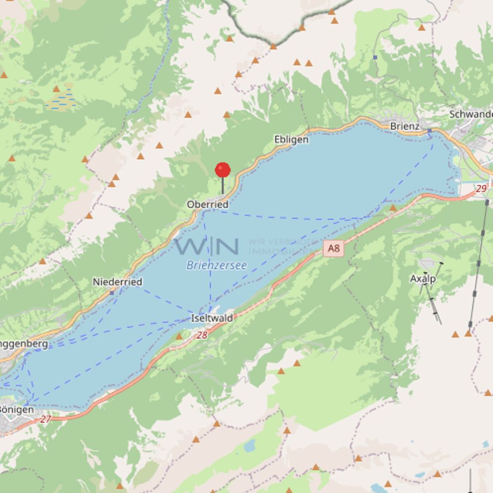 Berge - See - Ruhe - Makro Plan