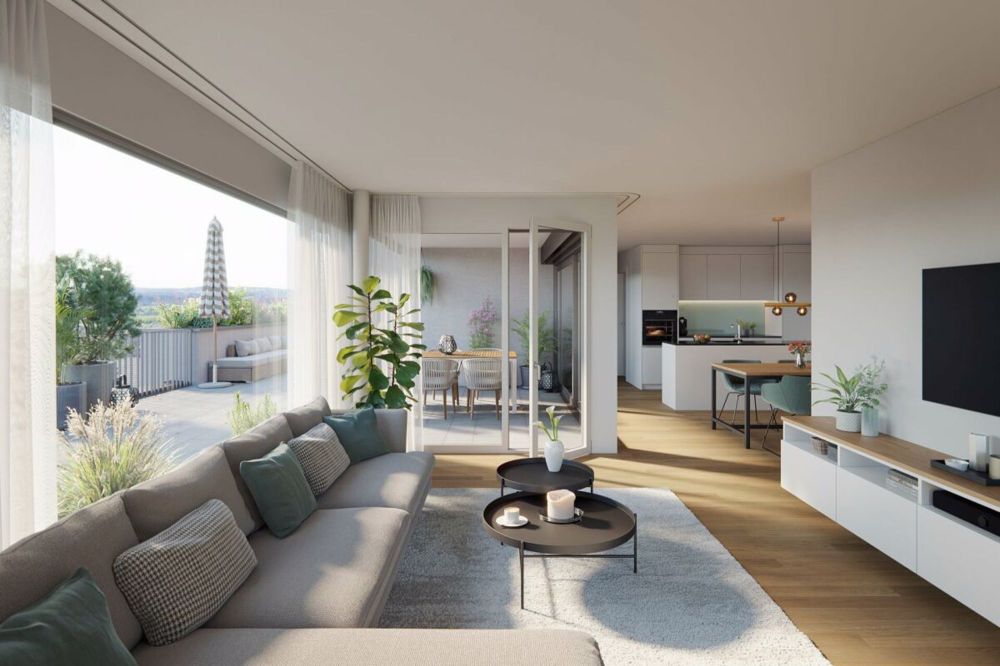 Wohnen mit Weitblick - Ihre Terrassenwohnung in Etzgen - Bild 2