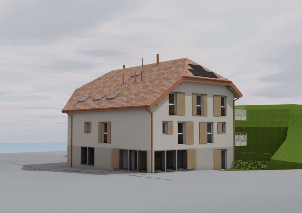 PROJET NEUF : Appartement de 3.5 pièces au rez-de-chaussée - Bild 6