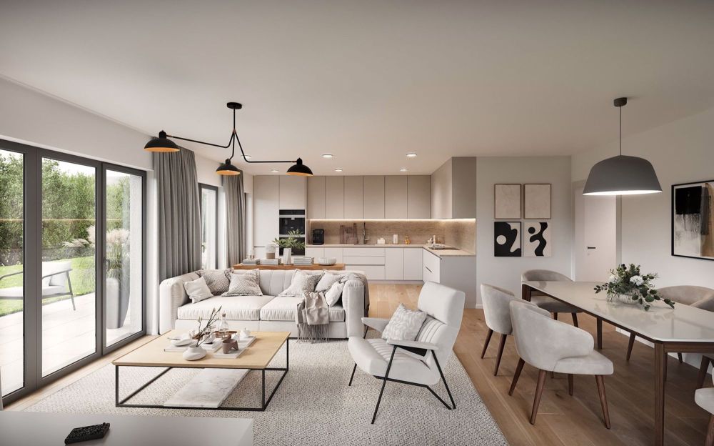 Modernes Wohnen am Bach | 4.5 Zimmer Eigentumswohnung in Frick - Bild 2