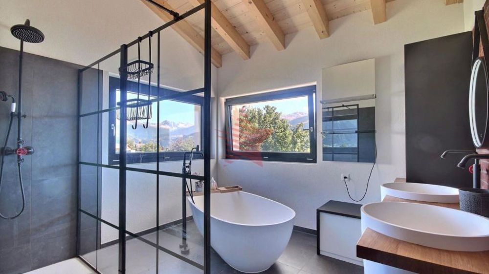 Villa von Ausnahme in Lens - Unvergleichlicher Blick auf den Louché-See und die Alpen - Bild 13