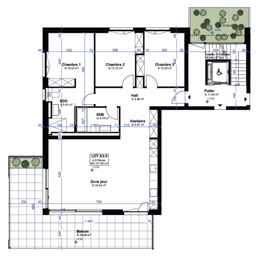 Geräumige 4.5-Zimmer-Neubauwohnung mit großer Südwest-Terrasse - Bild 2