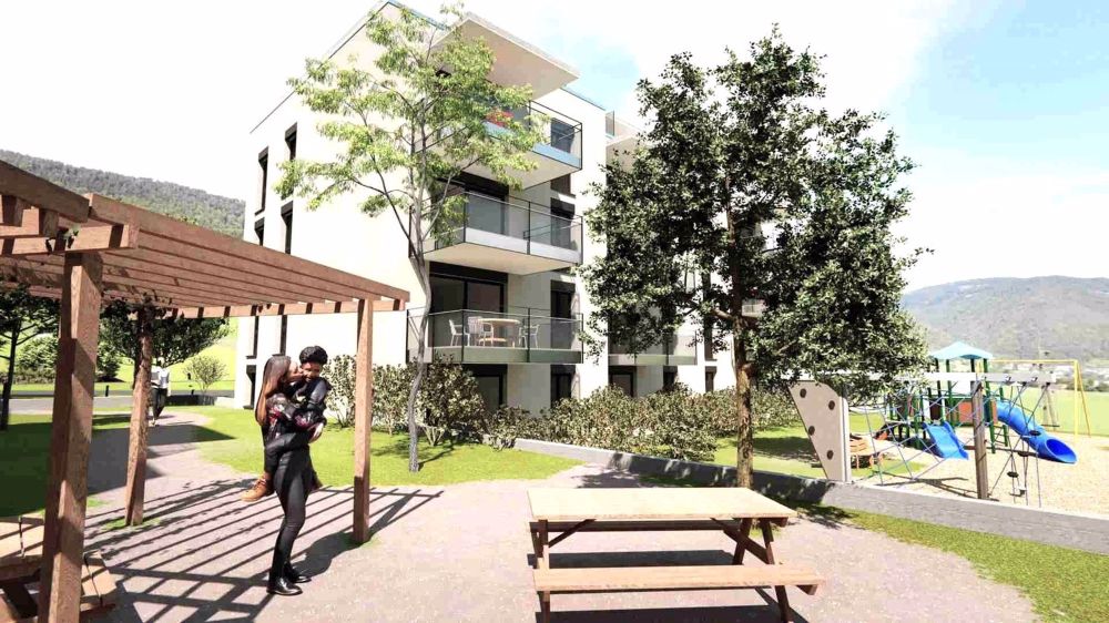 2 immeubles à rendement neufs de très haute qualité de 36 appartements et 1 surface administrative - Bild 4