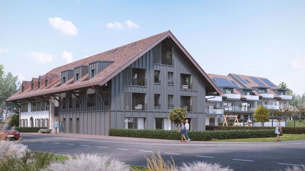 Neue Promotion "Harmonia" in Romanel-sur-Lausanne - 3.5-Zimmer-Dachgeschoss-Duplexwohnungen zum Verkauf ab CHF 1'080'000.- - Bild 1