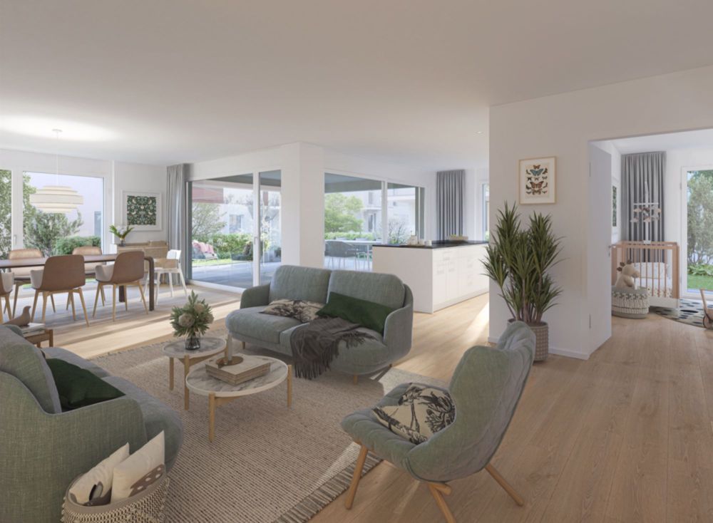 ERSTBEZUG - Familienwohnung mit grossem Garten - Bild 2